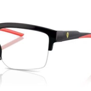 Ferrari FZ8008U Eyeglasses Eye Glasses Vision Frame 501 black 54mm NEW